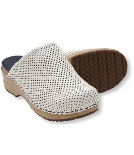 Womens Beans Comfort Clogs, Open Back Perforated Shoes  Free 