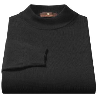 Toscano Mock Turtleneck Sweater   Italian Merino Wool (For Men) in 901 