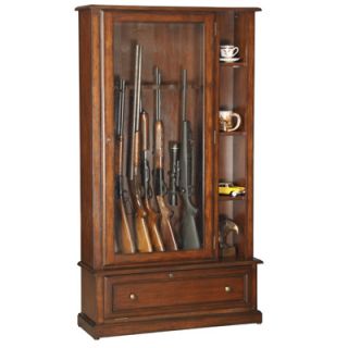 American Furniture Classics 12 Gun Cabinet   Cherry  Meijer