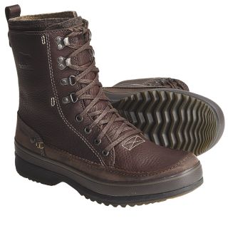 Sorel Kingston Peak Boots   Waterproof, Leather (For Men) in Bark