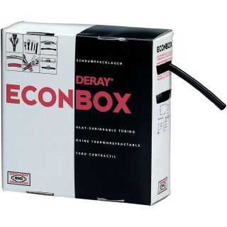 Spender Box DERAY®   ECONBOX 21 175 mm Schwarz 6 m DSG Canusa im 
