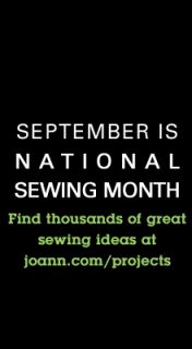 Find thousands of great sewing ideas at joann