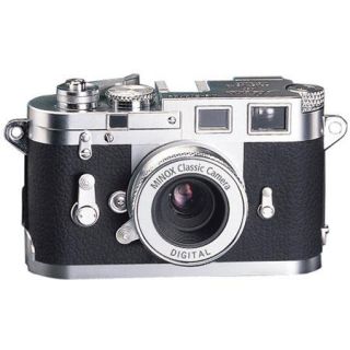 Minox / Leica M3 Classic Digital Camera, 4.0 Megapixel, with Fixed 9.6 