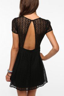 Pins and Needles Geometric Lace Dress   Urban Outfitters