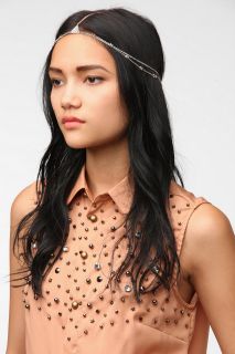 Geo Metal Goddess Chain   Urban Outfitters