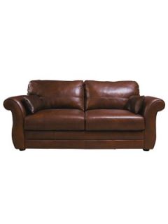 Vantage Leather 3 seater Sofa Very.co.uk