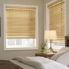 Whole Home /MD Basswood Cut To Fit Blinds Wit  h 2 Slats