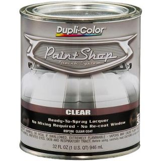 Paint Shop™ Finish System Clear Top Coat, Gloss Clear, 32 oz. Quart 