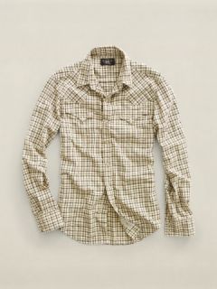 Dobby Checked Western Shirt   See All CONCEPT_SHOP_2   RalphLauren 