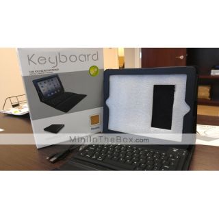 Protective PU Leather Case with Built in Bluetooth Wireless Keyboard 