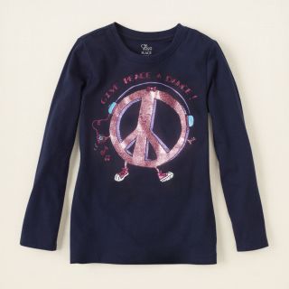girl   peace dance graphic tee  Childrens Clothing  Kids Clothes 