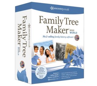 AVANQUEST Family Tree Maker 2012 World Edition Deals  Pcworld