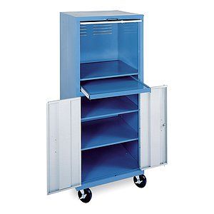 EDSAL MANUFACTURING Mobile Computer Cart   4KG35    Industrial 