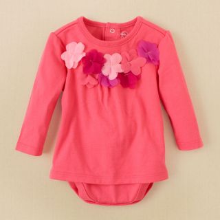 newborn   bodysuits   2 in 1 3D daisy bodysuit  Childrens Clothing 