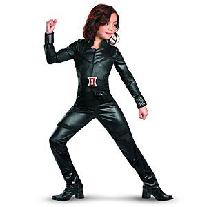    The Avengers Black Widow Costume for Girls customer 