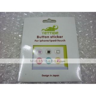 Home Button Stickers for iPhone/iPad/iTouch (6 Pack)