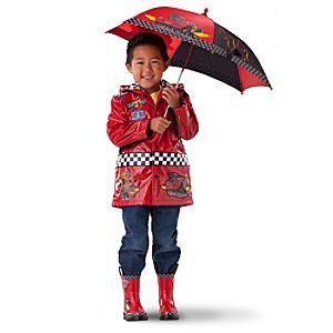 Your little speedster will look slick in the rain as they stay dry 