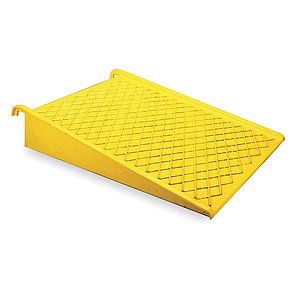 EAGLE MANUFACTURING COMPANY Spill Pallet Ramp,Yellow,1500 lb.   4RF65 