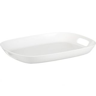 Lunea Melamine Tray with Handles in Trays  
