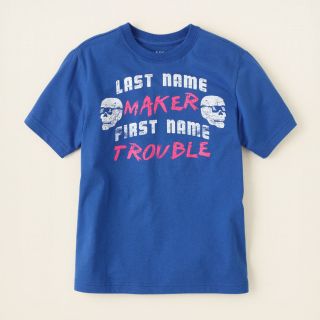 boy   graphic tees   trouble maker graphic tee  Childrens Clothing 