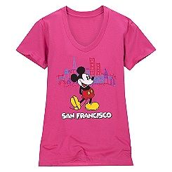 Mickey Mouse Tee for Women   San Francisco
