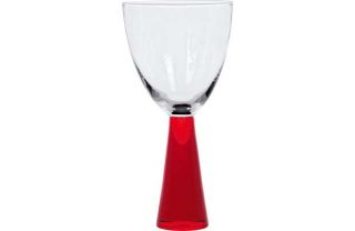 Living 4 Piece Coloured Stem Wine Glasses   Red. from Homebase.co.uk 