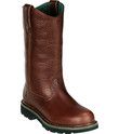 John Deere Boots 11 Safety Toe Wellington 3293   Brown Walnut (Women 