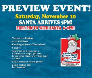 Preview   Santas Wonderland 2012, Presented by Bass Pro Shops