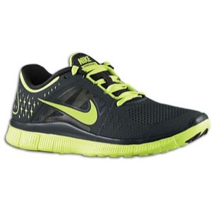 Nike Free Run + 3   Womens   Running   Shoes   Anthracite/Barely Volt