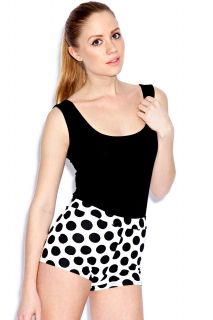  Sale  Playsuits & Shorts  Nicola Polka Dot Knicker 