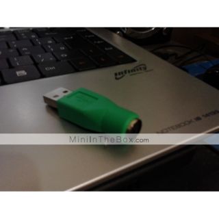 USD $ 0.79   USB to PS2 Port Converter Adapter for PC Keyboard Mouse 