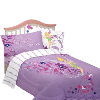 Disney Tinker Bell Powder Purple Bedding Collection  Meijer