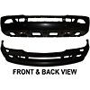 1998 2003 Mercedes Benz ML320 Bumper Cover   Replacement M354   Front 