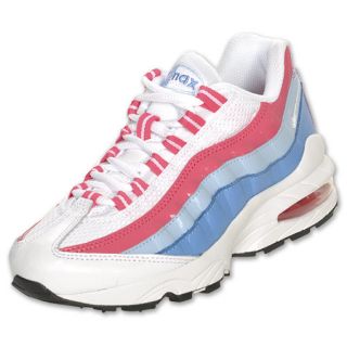 Nike Air Max 95 Kids Running Shoes  FinishLine  White/Pink 