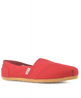 Red (Red) BOBS By Skechers Canvas Shoe  232992460  New Look