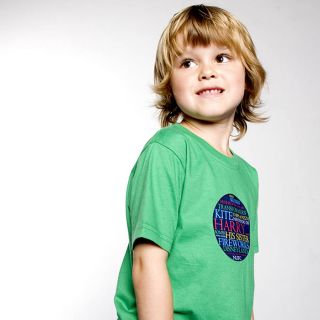personalised favourite things t shirt by rusks&rebels 