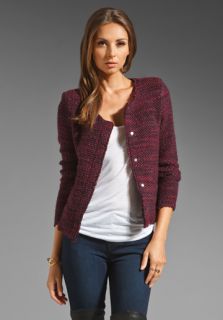 IRO Shena Jacket in Bordeaux 