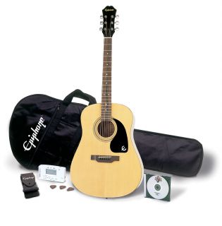 Epiphone DR 90 Acoustic Guitar Package at zZounds