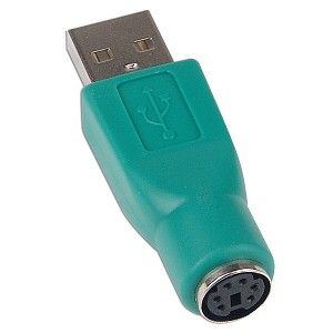 PS/2 to USB Adapter   Perfect for PS/2 Mouse/Keyboard to USB Port PS2 
