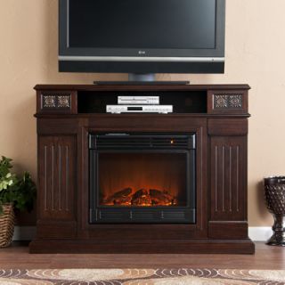 SEI San Juan Media Console Electric Fireplace   Espresso (BJ9372E 