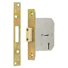 Garage Door Lock 76mm Pack of 2  Screwfix