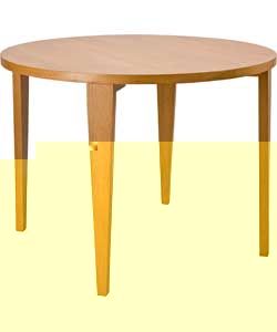 Homebase   Claremont Round Dining Table   Solid Pine Wood customer 