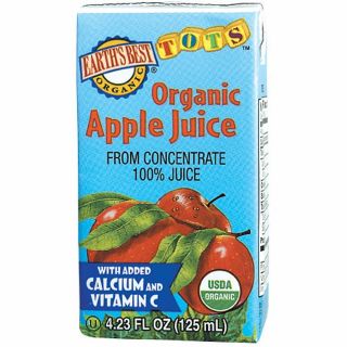 Earths Best Organic Apple Juice   44 pk   