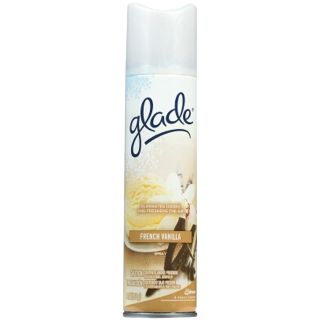 Glade Air Freshener Aerosol Spray, French Vanilla   