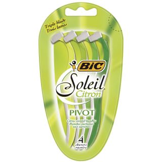 Bic Soleil Pivot Citron Scent For Women Sensitive Skin    4 ct.