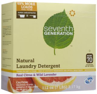 Seventh Generation Powder Laundry Detergent Real Citrus & Wild 