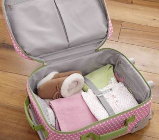 Girls Mackenzie Rolling Luggage  Pottery Barn Kids