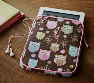 Mackenzie Chocolate Owl iPad Case