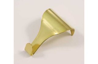 Picture Rail Hook   Brass   2 Pack from Homebase.co.uk 