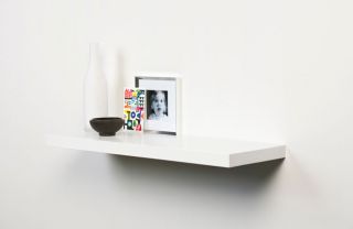 Home of Style Floating Shelf   White   80X25cm from Homebase.co.uk 